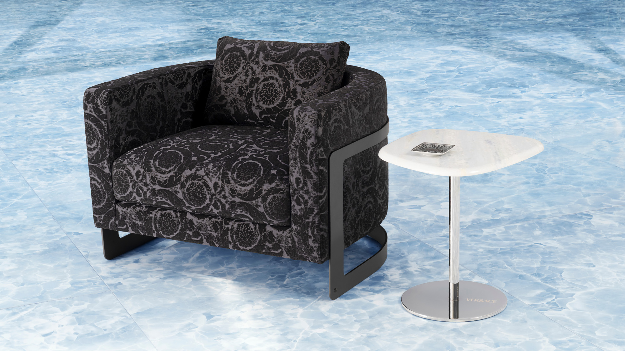 La Medusa metal armchair